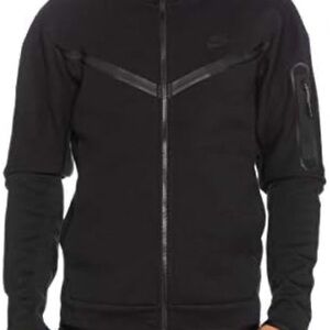 Nike Black Zip-Up Jacket and matching pants set